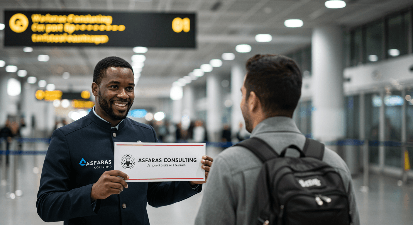 Airport pickup service